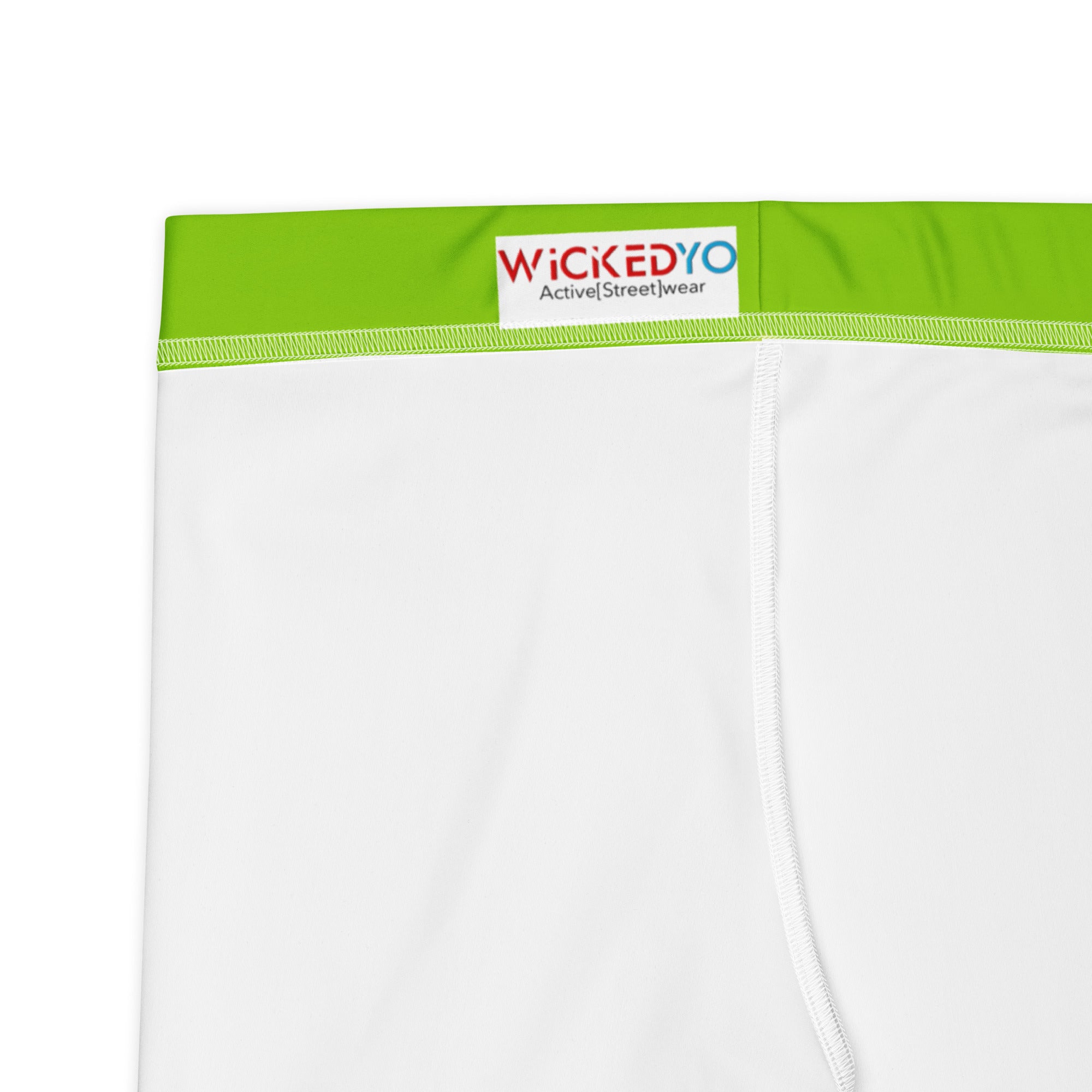 Brat Green Girls' Shorts. Black Gym Shorts. Lime Green Workout Shorts. WickedYo.